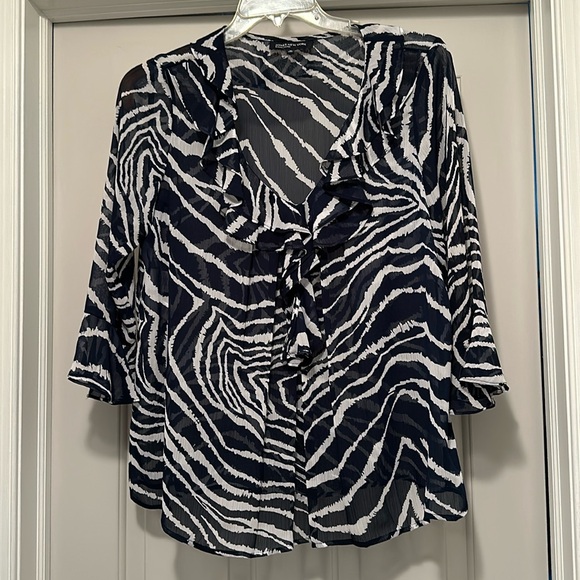 Jones New York Tops - Jones New York Sheer Top